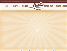 Tablet Screenshot of cadillacvintagebar.com